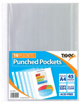 Tiger-10 Punched Pockets