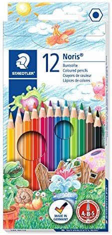 Staedtler Noris Club 12 Coloured Pencils (Full Size)